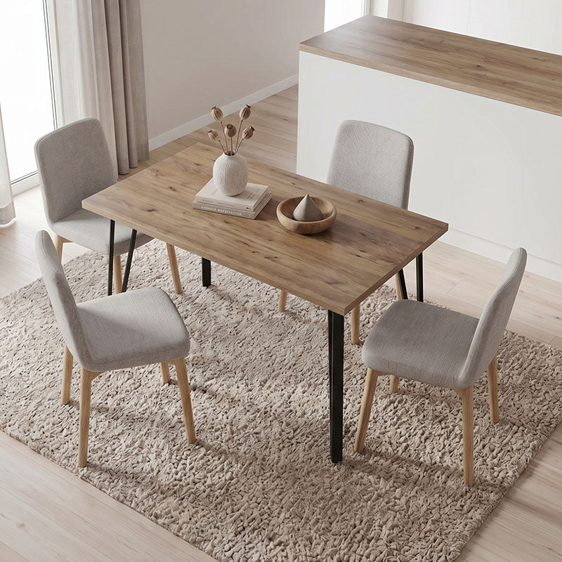 Τραπέζι Xana Χρώμα Sepet Oak 120x70x77,5