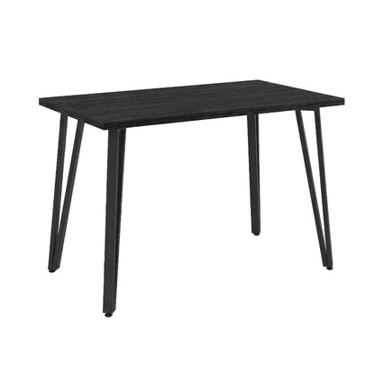 Table Xana Black Wood 120x70x77.5