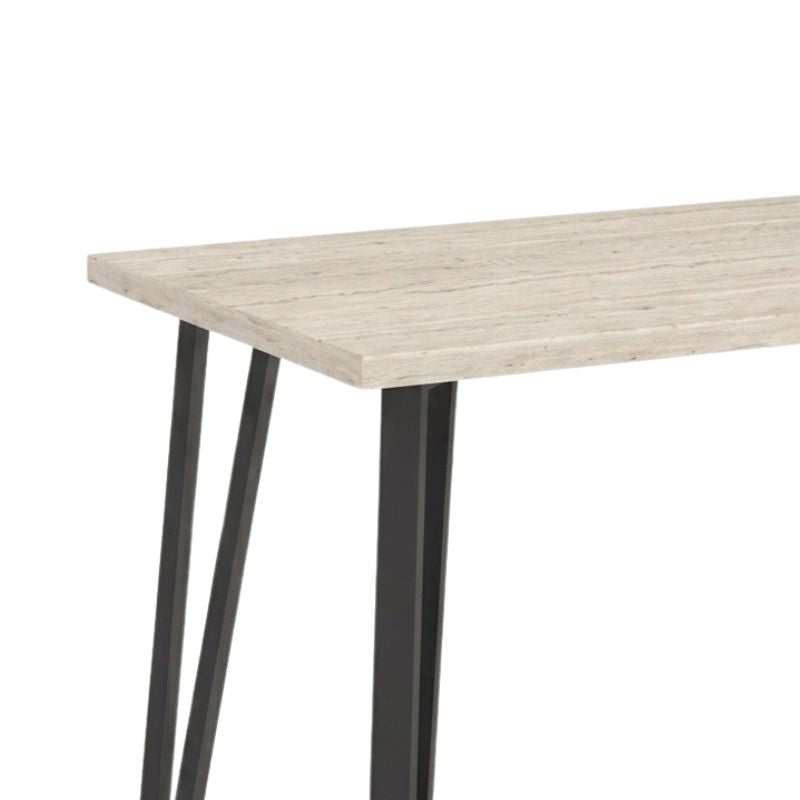 Τραπέζι Xana Χρώμα Travertine 120x70x77,5