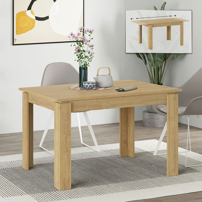 Tolmen Extendable Table Sapphire Oak Color 120/170x80x75