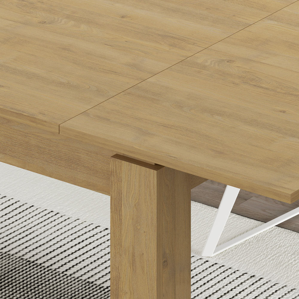 Tolmen Extendable Table Sapphire Oak Color 120/170x80x75