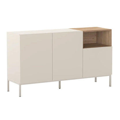 Μπουφές Cailin Χρώμα Sandstone - Sepet Oak 140x41,8x80