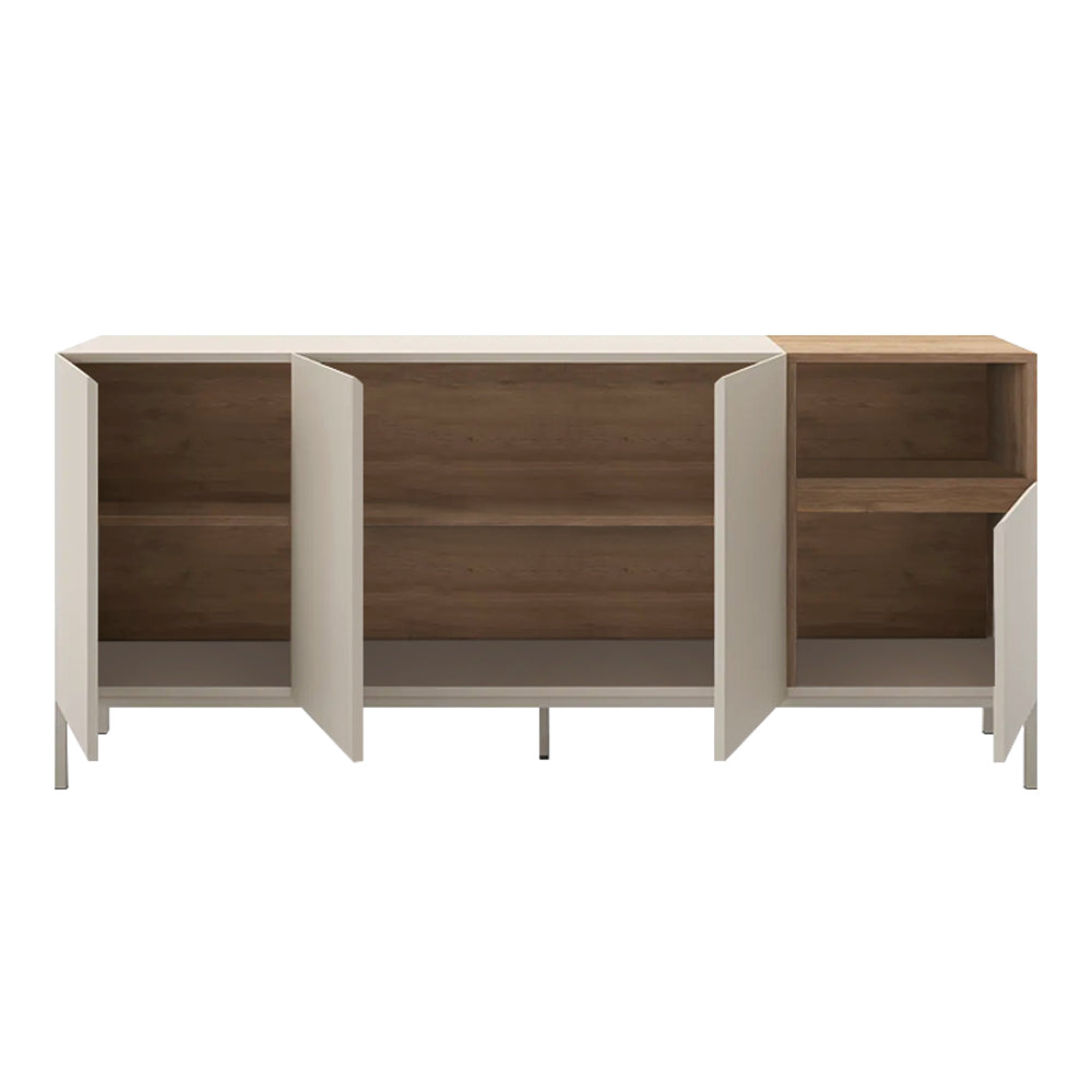 Μπουφές Cailin Χρώμα Sandstone - Sepet Oak 180x41,8x80