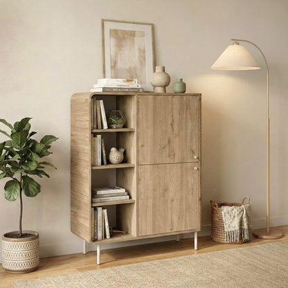 Μπουφές Colia Χρώμα Sepet Oak 85x44x120,4