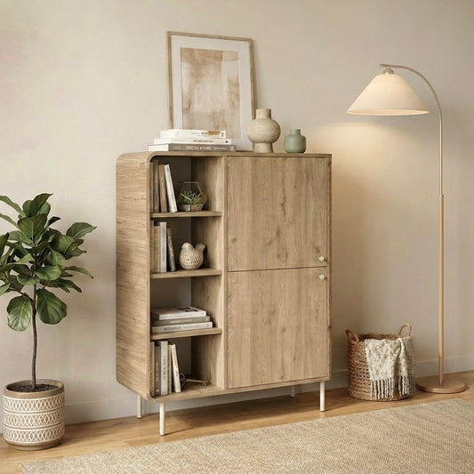 Μπουφές Colia Χρώμα Sepet Oak 85x44x120,4