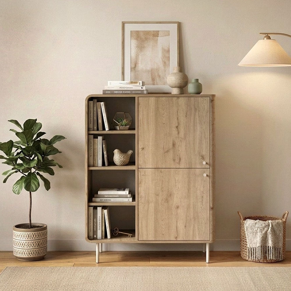 Μπουφές Colia Χρώμα Sepet Oak 85x44x120,4