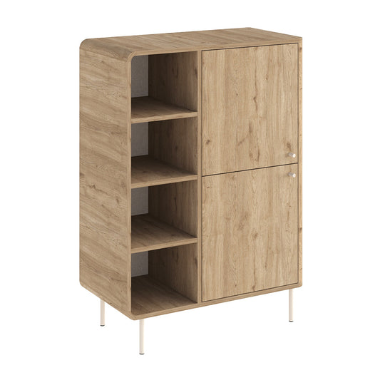 Μπουφές Colia Χρώμα Sepet Oak 85x44x120,4
