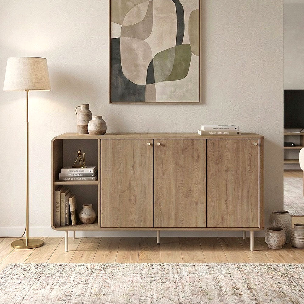 Sideboard Colia Colour Sepet Oak 150x44x80