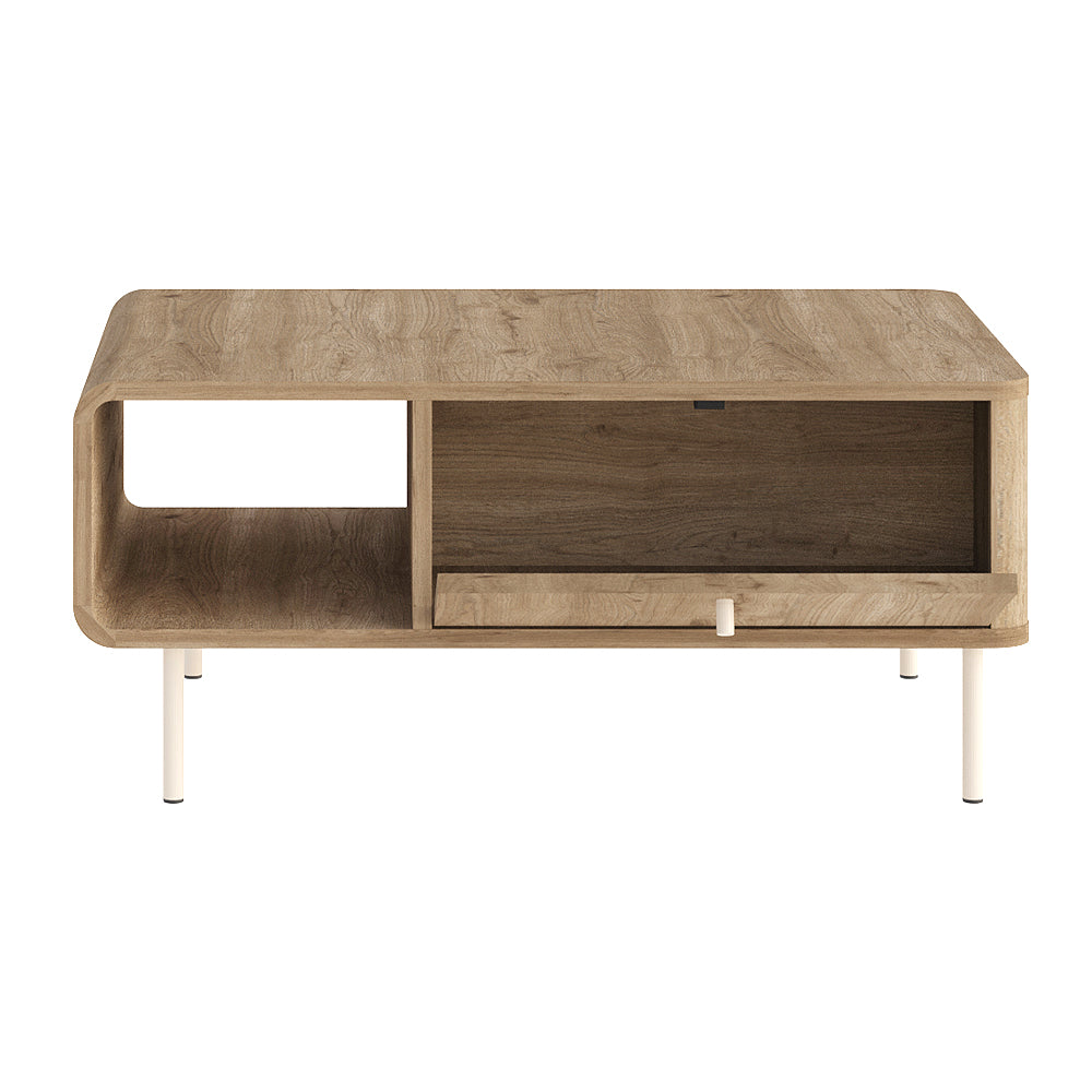 Τραπεζάκι Σαλονιού Colia Χρώμα Sepet Oak 90x60x40,4