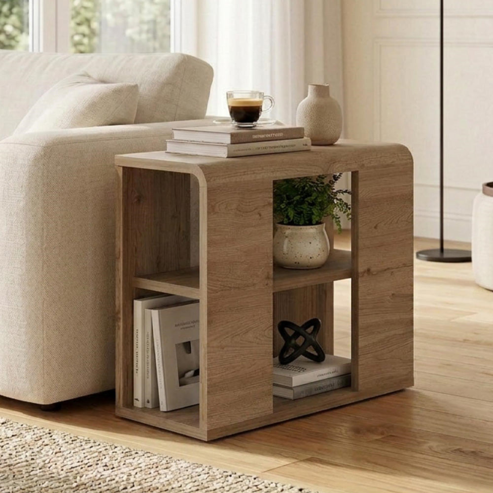 Τραπεζάκι Βοηθητικό Colia Χρώμα Sepet Oak 58x25x50