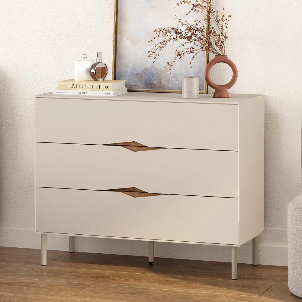 Συρταριέρα Marquise Χρώμα Sandstone 98x40x78,5