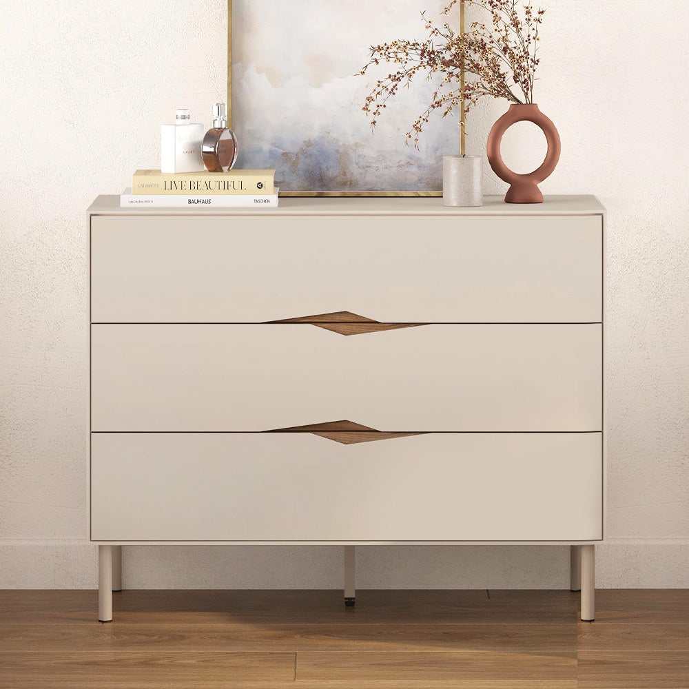 Συρταριέρα Marquise Χρώμα Sandstone 98x40x78,5
