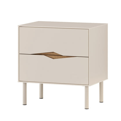 Κομοδίνο Marquise Χρώμα Sandstone 50x35x52,3