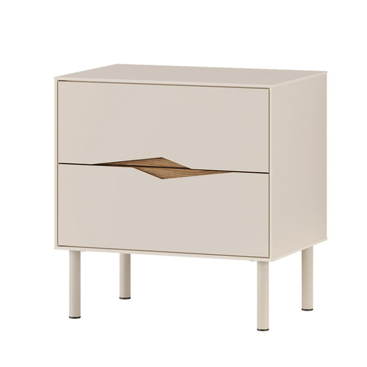 Κομοδίνο Marquise Χρώμα Sandstone 50x35x52,3