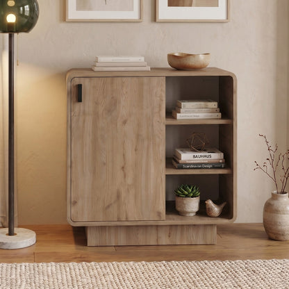 Μπουφές Rovel Χρώμα Sepet Oak 80,3x39x80,4