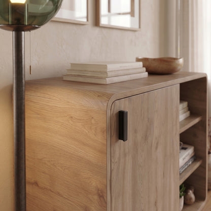 Μπουφές Rovel Χρώμα Sepet Oak 80,3x39x80,4