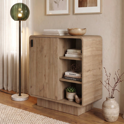 Μπουφές Rovel Χρώμα Sepet Oak 80,3x39x80,4