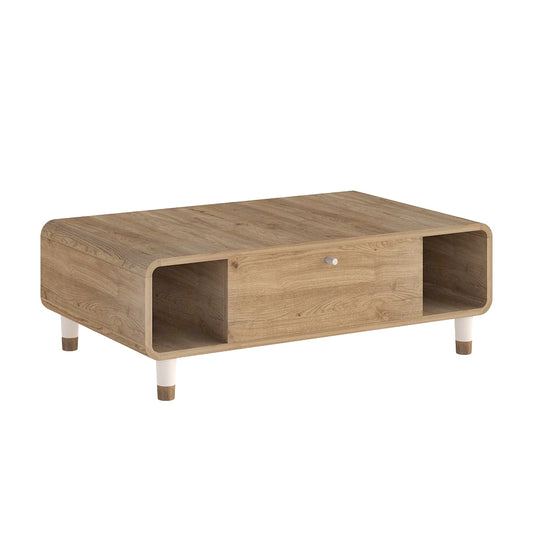 Τραπεζάκι Σαλονιού Doro Χρώμα Sepet Oak 100x60x34,6