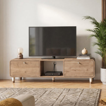 TV Stand Doro Sepet Oak 150x34x41