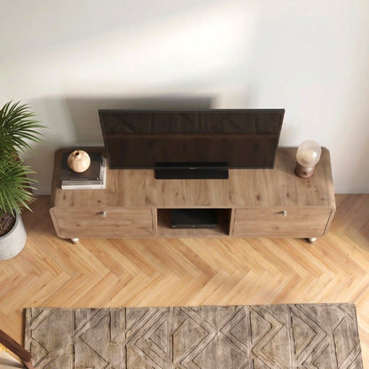 TV Stand Doro Sepet Oak 150x34x41