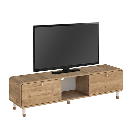 Έπιπλο Τηλεόρασης Doro Χρώμα Sepet Oak 150x34x41