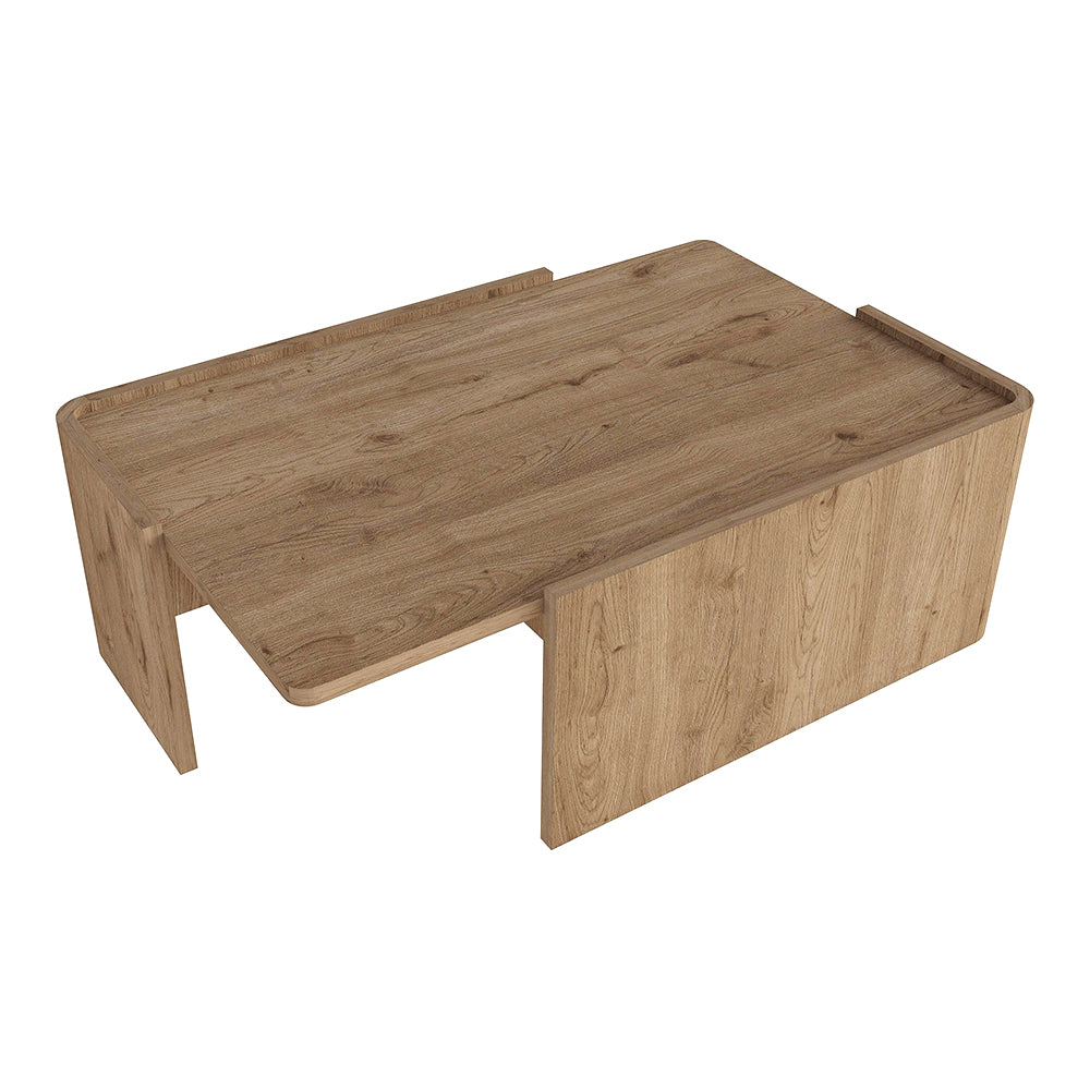 Τραπεζάκι Σαλονιού Bora Χρώμα Sepet Oak 82x52x28,5
