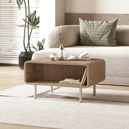 Τραπεζάκι Σαλονιού Draen Χρώμα Sepet Oak 70,3x50x38,7