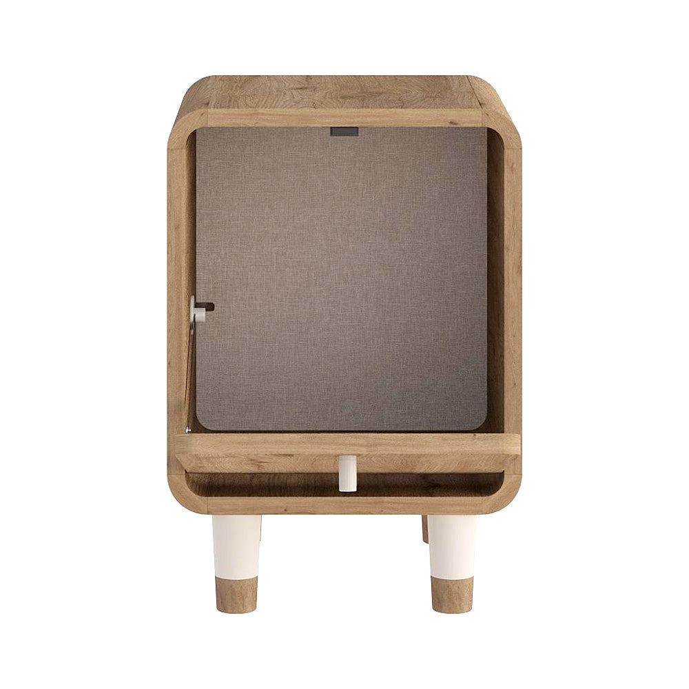 Κομοδίνο Doro Χρώμα Sepet Oak 35,3x34x51