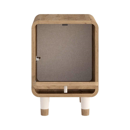 Κομοδίνο Doro Χρώμα Sepet Oak 35,3x34x51