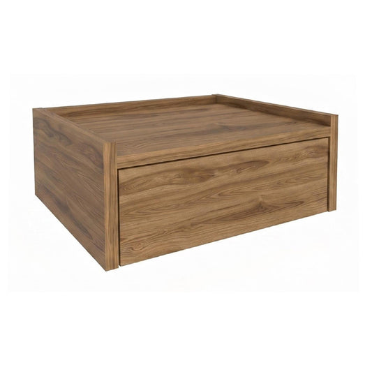 Κομοδίνο Επιτοίχιο Brisa Χρώμα Καρυδί Ud 42x35x18,2