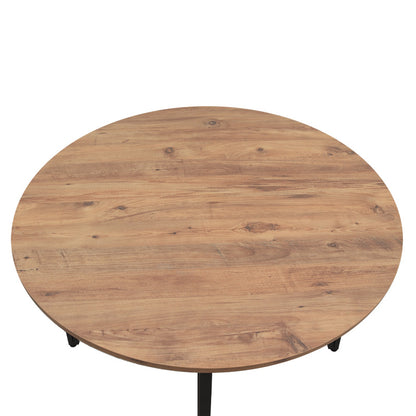 Τραπέζι Zeno Χρώμα Ακακίας Ø110x73,5