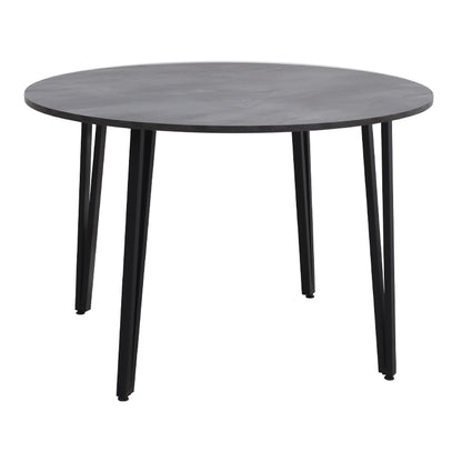 Τραπέζι Zeno Χρώμα Σκούρο Γκρι Σκυροδέματος Ø110x73,5