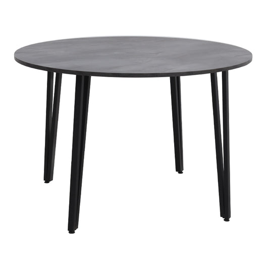 Τραπέζι Zeno Χρώμα Σκούρο Γκρι Σκυροδέματος Ø110x73,5