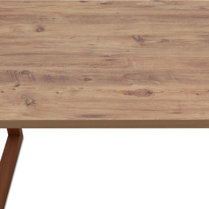Τραπέζι Liora MDF - Ξύλινο Χρώμα Ακακίας 180x90x75