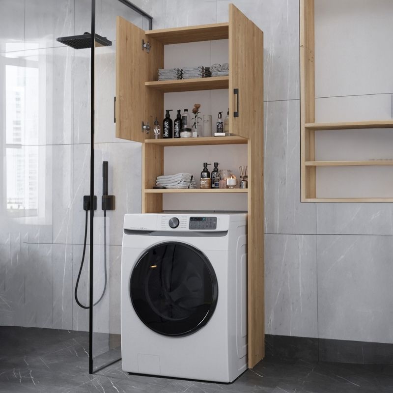 Έπιπλο Πλυντηρίου Holton Χρώμα Sapphire Oak 65,5x30x180