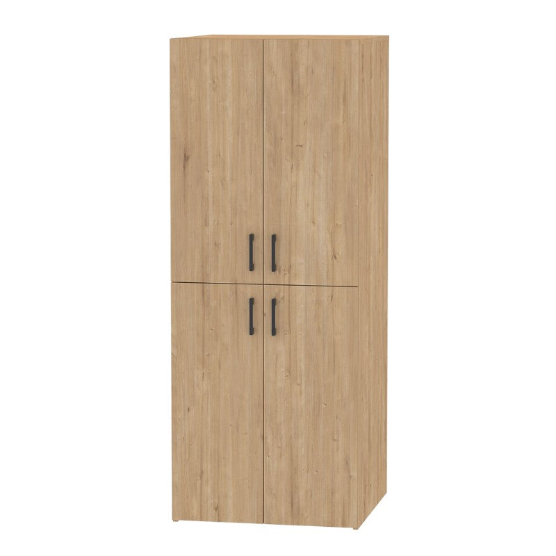 Ντουλάπα Μπάνιου - Έπιπλο Πλυντηρίου Millay Χρώμα Sapphire Oak 70x70x180