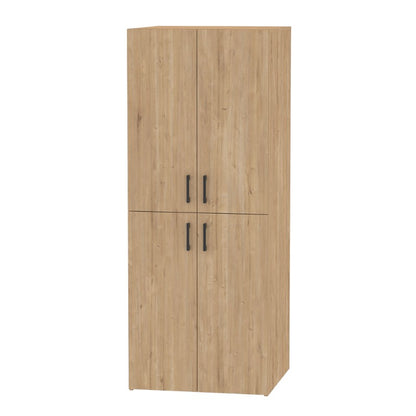 Ντουλάπα Μπάνιου - Έπιπλο Πλυντηρίου Millay Χρώμα Sapphire Oak 70x70x180