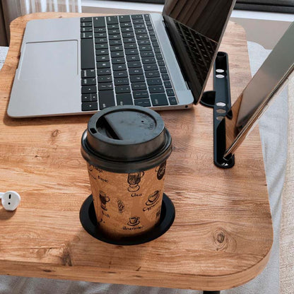 Τραπεζάκι Laptop Sedon Χρώμα Pine Oak 59,2x39,2x26,2