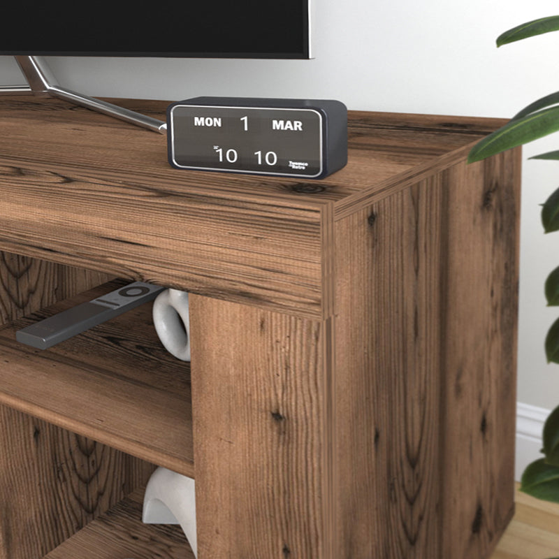 Έπιπλο Τηλεόρασης Midili Χρώμα Καπνιστή Καρυδιά 135x42x60,7