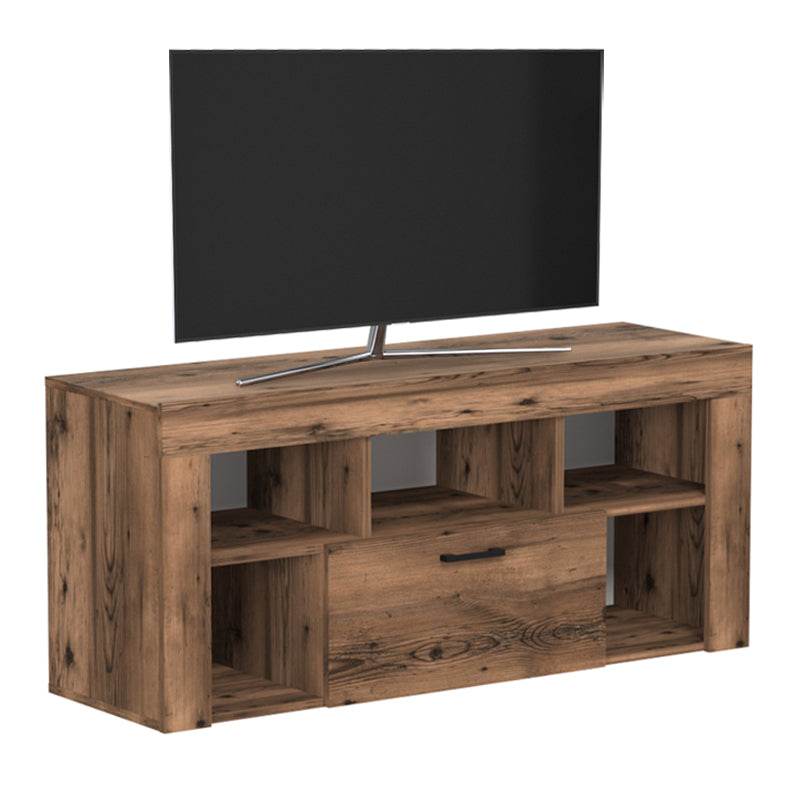 Έπιπλο Τηλεόρασης Midili Χρώμα Καπνιστή Καρυδιά 135x42x60,7