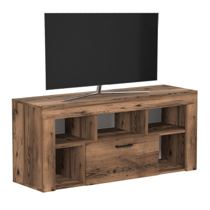 Έπιπλο Τηλεόρασης Midili Χρώμα Καπνιστή Καρυδιά 135x42x60,7