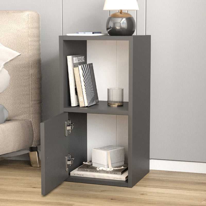 Κομοδίνο Vito Χρώμα Ανθρακί 34x30x66,4