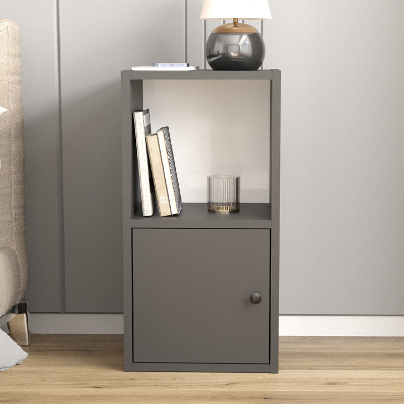 Κομοδίνο Vito Χρώμα Ανθρακί 34x30x66,4