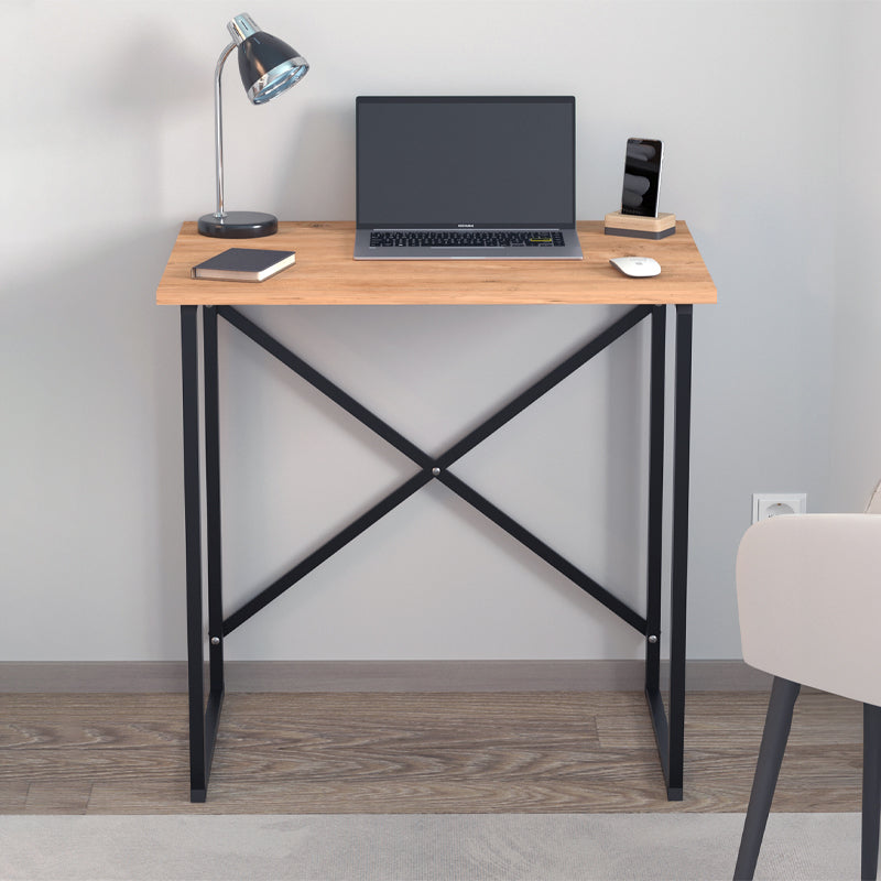 Γραφείο Εργασίας Verne Χρώμα Pine Oak 75x52x73,8