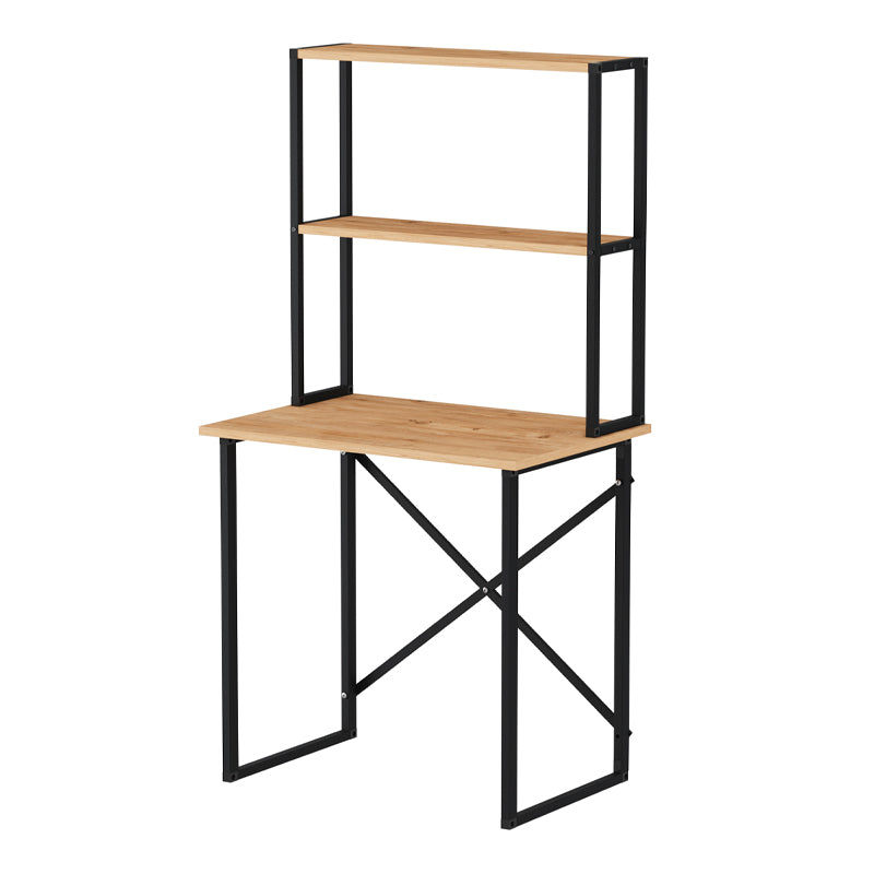 Γραφείο Εργασίας Pope Χρώμα Pine Oak 73x52x146