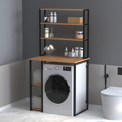 Έπιπλο Πλυντηρίου Berkus Χρώμα Pine Oak 90x60x178
