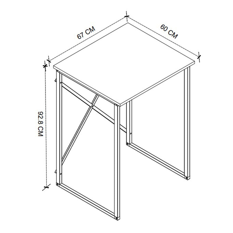 Έπιπλο Πλυντηρίου Doyle Χρώμα Λευκό 67x60x92,8