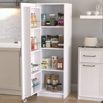 Ντουλάπι Κουζίνας - Μπάνιου Altay Χρώμα Λευκό 48,9x44,1x155,5