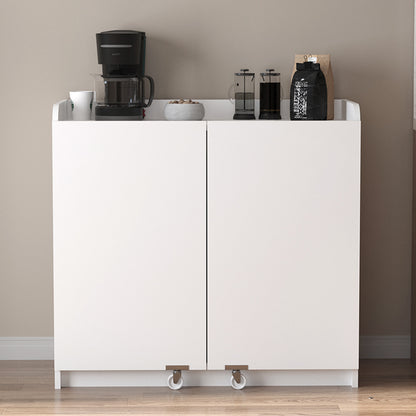 Ντουλάπι Κουζίνας - Μπάνιου Altay I Χρώμα Λευκό 97,8x44,1x91,5