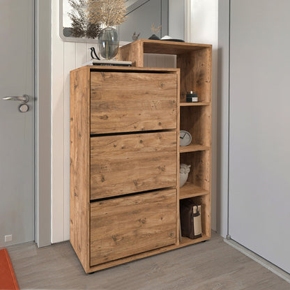Παπουτσοθήκη Lego Χρώμα Pine Oak 90x32x143